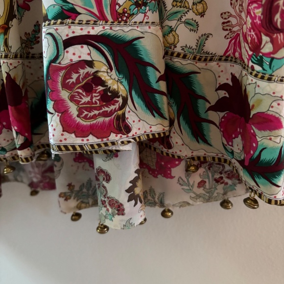 💥ULTRA RARE Anthropologie Plenty Tracy Reese Dress Size 12 floral spring - Picture 11 of 16